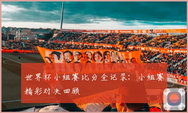 世界杯小组赛比分全记录：小组赛精彩对决回顾