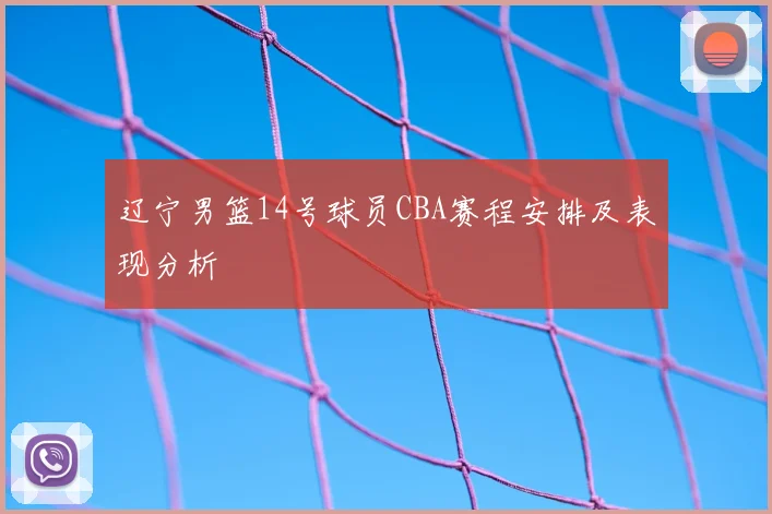 辽宁男篮14号球员CBA赛程安排及表现分析